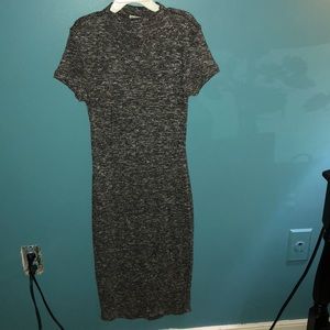 Beautiful medium gray bodycon dress!